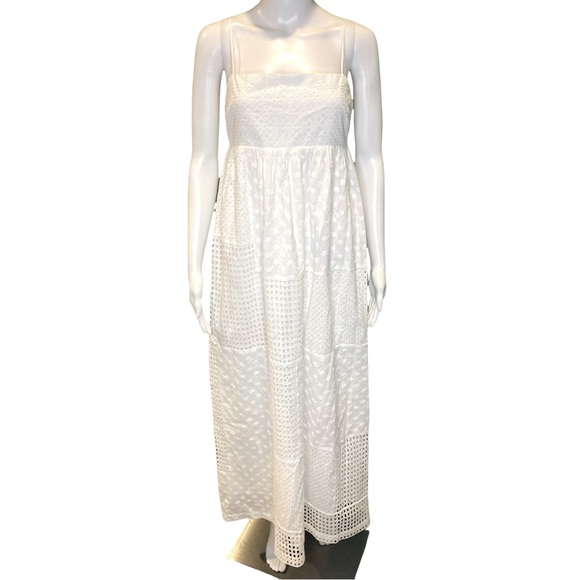 NWT Rails White Eyelet Lucille Dress - Sz M - Picture 3 of 10